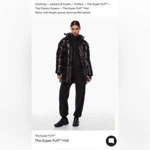 Aritzia Superpuff Mid XXXS